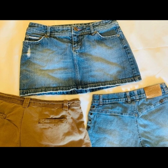 Vintage Y2K American Eagle Skirt & Billabong Shorts Bundle - Picture 6 of 7